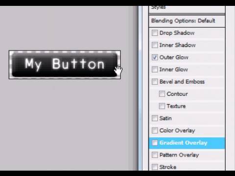 Photoshop Logo Design Youtube on Photoshop Website Button Tutorial     How To Create An Adobe Photoshop