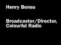 Be an inspiration - Henry Bonsu