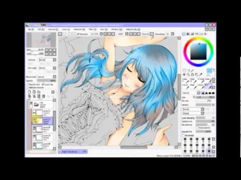how to draw cg art