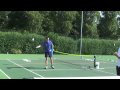 advantage tennis lesson 2 the witches hat. in this lesson we take a look at how we would teach a player receiving skills. being able to move into the correct position to receive and play the ball is a very important aspect of the game. you can see more lessons & content on our channel; www.youtube.com or visit the website; www.adtennis.co.uk