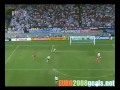 Goal for Portugal - Nuno Gomes 40' (1-2)  Portugal - Germany 2-3  