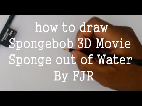 how to draw spongebob