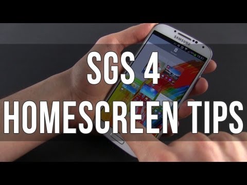 how to change home screen on galaxy s4