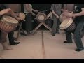 Mendiani Djembe and Dundun