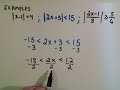 Solving Linear Absolute Value Equations and Inequalities Solving Linear Absolute Value Equations and Inequalities