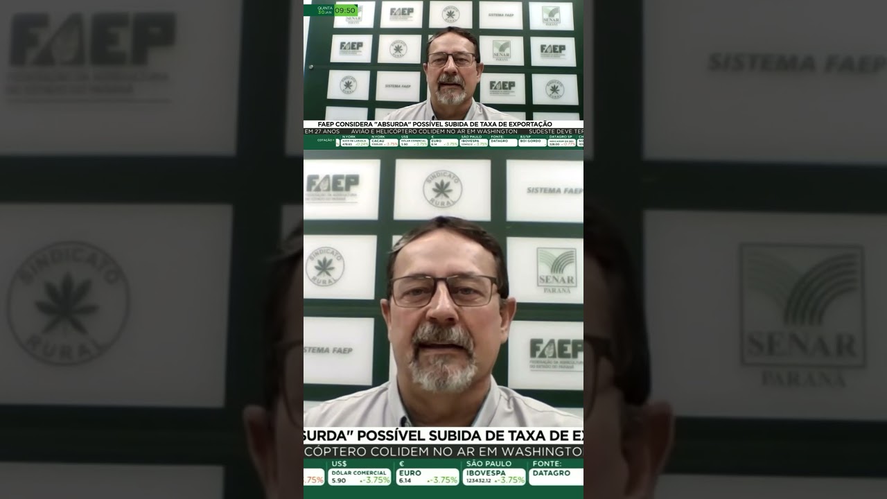 FAEP considera "Absurda" Taxação de Exportações do Agronegócio