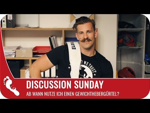 Ab wieviel Gewicht einen Gewichthebergürtel verwenden?