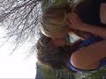 Tanja und Catha kissing. xD