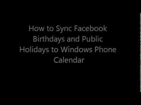 how to sync holidays to android calendar