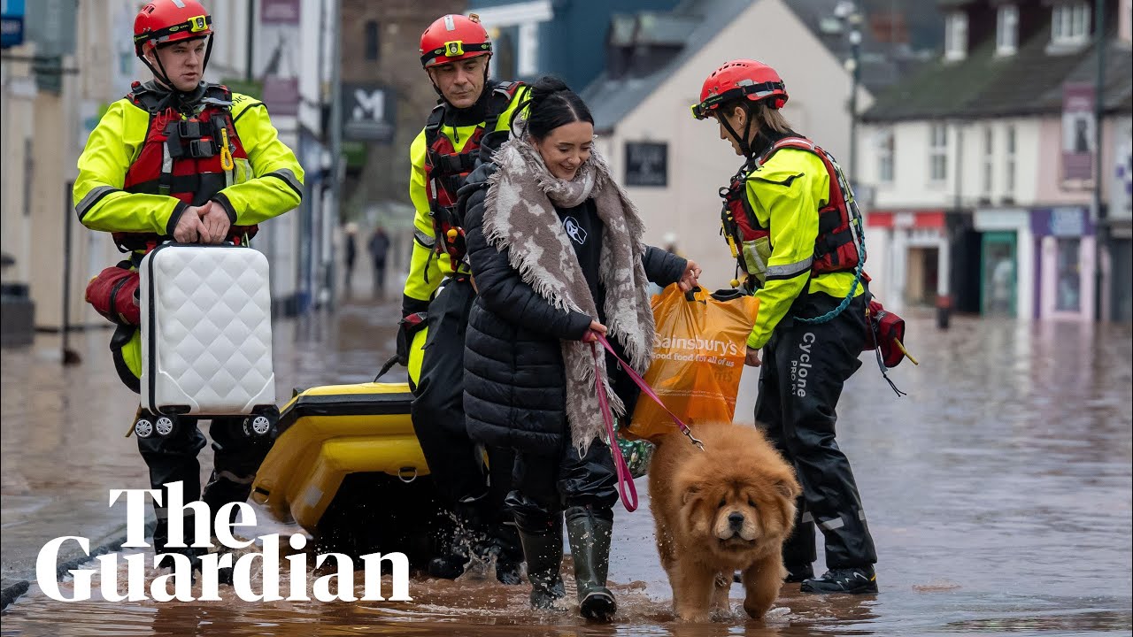 Major incident declared in Wales after Storm Claudia flooding