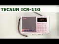 Tecsun ICR-110.       MP3 