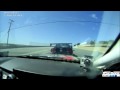 Andrew Caddell battles with Ted Anthony Jr. at Laguna in Mustang Challenge