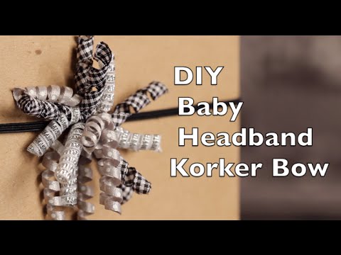 how to attach bow to headband