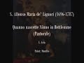 S. Alfonso de' Liguori: Quanno nascette Nínno a Bettlemme (Pastorale) - Beasley & Accordone
