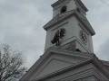 videos de Church Steeple Restoration in Halifax  Massachusetts  filmed by Twombly Publishing