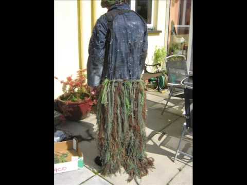 how to dye a ghillie suit