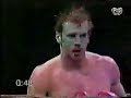 Kickboxing. Manolo Planas vs Montaigne. Tercera defensa del título mundial de kickboxing. 7º Asalto.