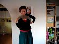 Hip position in pouch sling