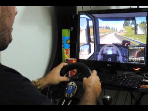 volante - Atendendo a pedidos... Jogando Euro Truck Simulator 2 no volante C3 Tech Delphos. Atenção pessoal, o problema que eu mostrei no vídeo, eu consegui resolver o...