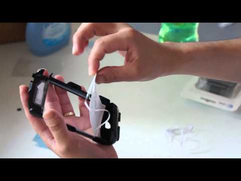 how to repair otterbox screen
