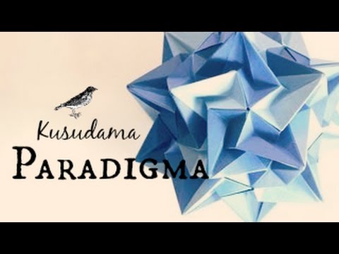 (Assembling paradigma Kusudama ball origami the kusudama pieces) Paradigma (Assembling paradigma Kusudama ball origami the kusudama pieces) Paradigma