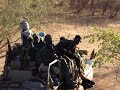D�termination farouche des combattants - images AOH