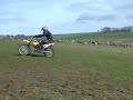 jed on 110cc bike