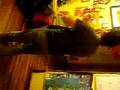 Mexicano bailando con brazileña, hostal bella vista SCL