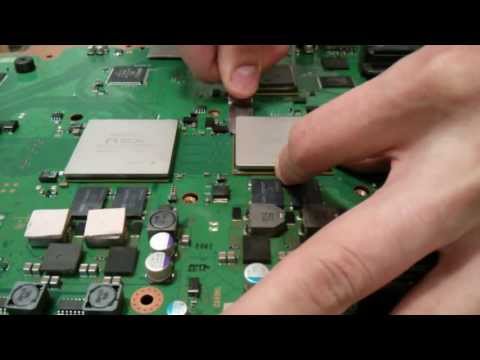 how to remove ps3 rsx heat sink