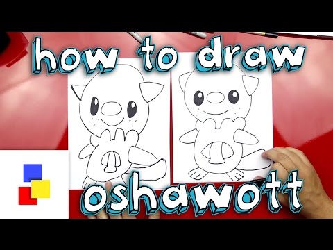 how to draw oshawott
