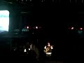 bdw and francesca sing together on tour