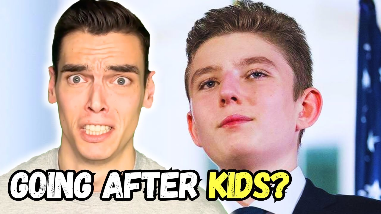 Thumbnail for CREEPY Liberal Influencer Goes AFTER Trump’s 18-year-old son?!