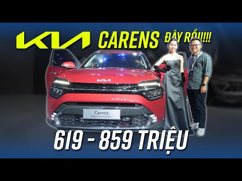 Kia Carens đây rồi!!! từ 619 đến 859 triệu, một chiếc SUV lạ mà quen