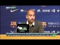 Pep Guardiola se va del FC Barcelona.