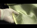 Click here to watch this video Kevlar/Carbon Hybrid Fabric - Yellow | Fibre Glast