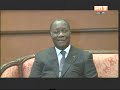 Après 2 semaines d'absence, le Président de la République a regagné Abidjan. Ambiance de fête à l'aéroport