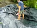 hose pipe fun in the fish pond hose pipe fun in the fish pond