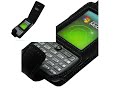 Melkco Tasche Leder Etui cuir ~Asus P527 Flip type (Black)