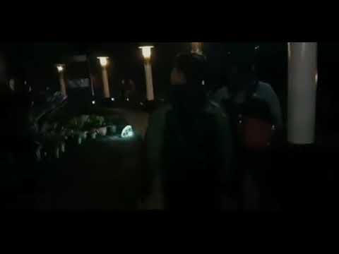 Masjid atta awun puncak di waktu malam