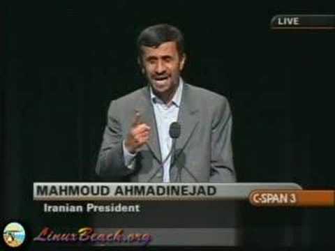 Ahmadinejad @ Columbia - Mahmoud's ...