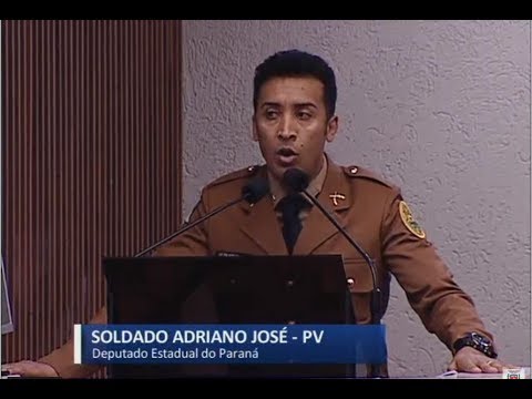 Deputado Soldado Adriano José, no uso da tribuna, chama a atenção para grande apreensão de armas e munições em Peabiru e fragilidade das leis (assista o vídeo)