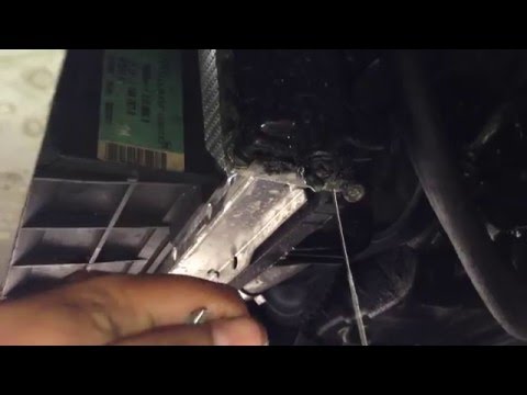 how to drain bmw radiator