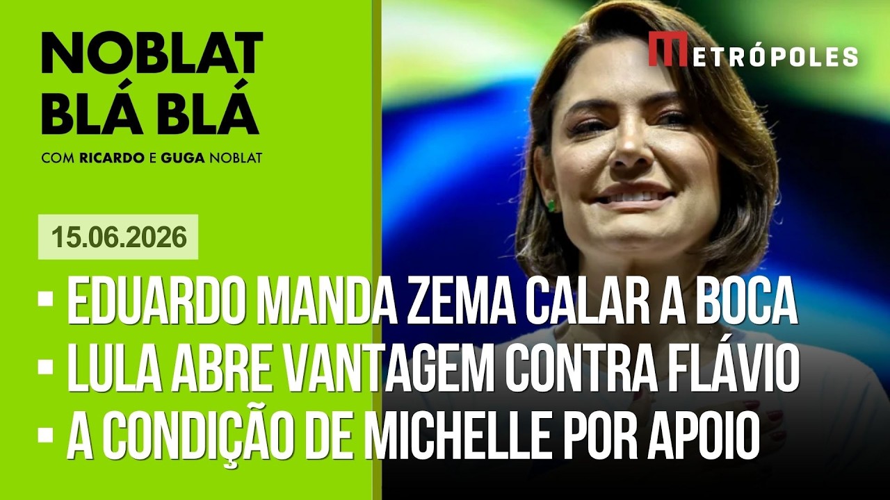 AO VIVO: Flávio Bolsonaro defende Bolsa Família. Lula à frente com 49%. Michelle quer desculpas 🔥