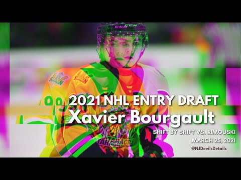 2021 NHL Draft | Xavier Bourgault (#98) Shift by Shift vs Rimouski, March 25, 2021