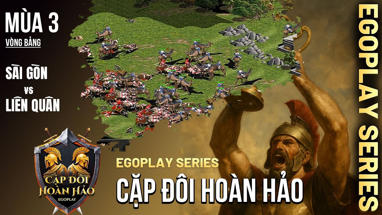 Vòng Bảng AoE Cặp Đôi Hoàn Hảo mùa 3 | Sài Gòn  vs Liên Quân
