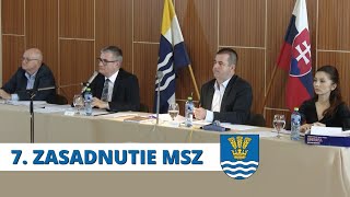 7. Zasadnutie mestského zastupiteľstva v Sobranciach