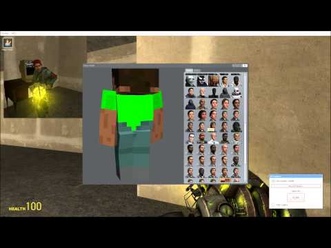 how to change skins in gmod