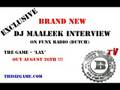 [BWSTV] DJ Maaleek Interview on FunX Radio (Dutch)