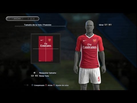 kit arsenal pes 2013