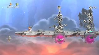 Rayman Legends. Прохождение музыкального уровня Platforming Hero